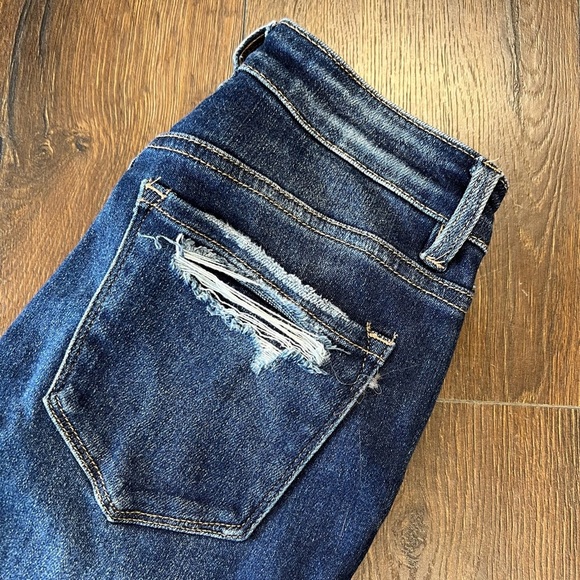 Bridge by Gly Hudson Mid-Rise Skinny Stretch Jean SZ 25/0 - Picture 3 of 9